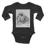 Baby Infant Long Sleeve Onesie! Jumper - Doggie Baby- Infant- HRH Studio Boutique