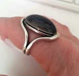 Mood Ring - Stunning Large Oval RING- HRH Studio Boutique