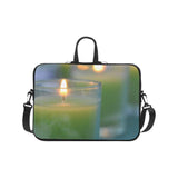 Peace candles Laptop Handbags 17" Laptop Handbags 17"- HRH Studio Boutique
