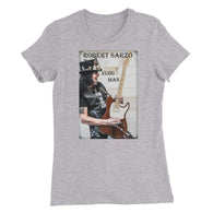 ROBERT SARZO VuDu Man - Guitarist -Women’s Slim Fit T-Shirt - RAWK Photo T Shirt- HRH Studio Boutique