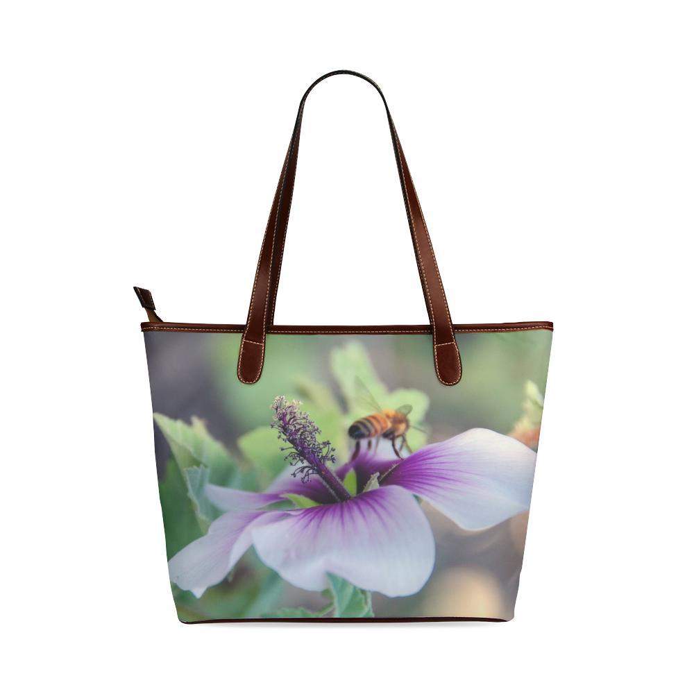 BEE Shoulder Tote Bag (Model 1646) Purse,Bag,Messenger,Cross Body,Backpack- HRH Studio Boutique