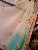 Butterfly wrap Cover up - Mint Tops, Wraps- HRH Studio Boutique
