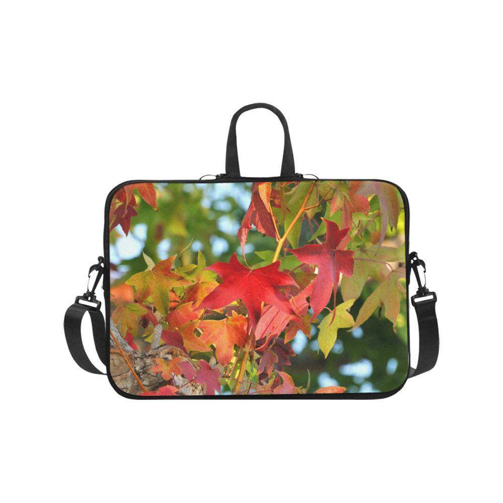 Colorful Leaves Laptop Handbags 17