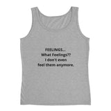 FEELINGS - Ladies' Tank - Colors to choose from! * FREE Shipping! Tank Tops- HRH Studio Boutique