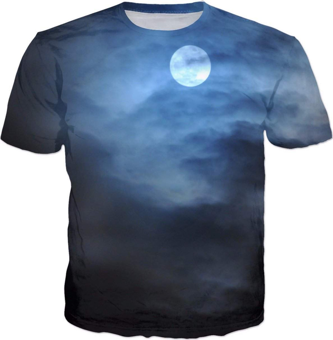Full Moon Doggie Shirt T-Shirts- HRH Studio Boutique