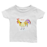 Fun Infant Tee - Rooster Baby - Infant- HRH Studio Boutique