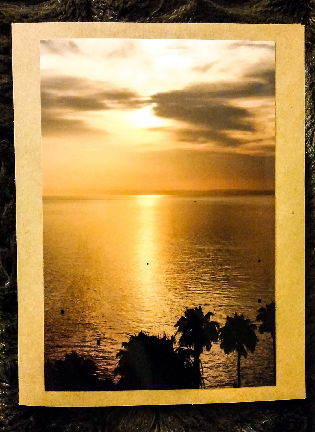 Gold Sunrise Card Greeting Cards/Prints- HRH Studio Boutique