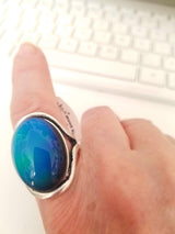 Mood Ring - Stunning Large Oval RING- HRH Studio Boutique