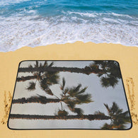 Palm Trees Portable & Foldable Mat 60''x78'' Portable & Foldable Mat 60’’x78’’- HRH Studio Boutique