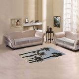 Palms sm rug Area Rug 2'7"x 1'8‘’ Area Rug 2'7"x 1'8‘’- HRH Studio Boutique