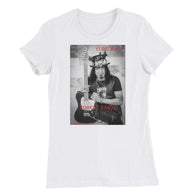 ROBERT SARZO - Slate Blk/White Photo - Women’s Slim Fit T-Shirt T Shirt- HRH Studio Boutique