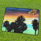 Rooftop palms Portable & Foldable Mat 60''x78'' Portable & Foldable Mat 60’’x78’’- HRH Studio Boutique