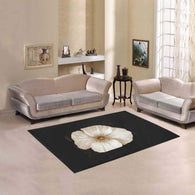 Sepia Poppy Rug Area Rug 5'3''x4' Area Rug 5'3''x4'- HRH Studio Boutique