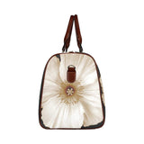 Sepia Poppy Travel bag Waterproof Travel Bag/Small (Model 1639) Waterproof Travel Bags (1639)- HRH Studio Boutique