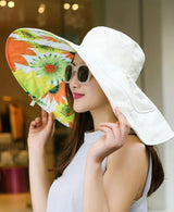 Sunny Summer Hat.  All colors - Reversible. Hat- HRH Studio Boutique