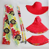 Sunny Summer Hat.  All colors - Reversible. Hat- HRH Studio Boutique
