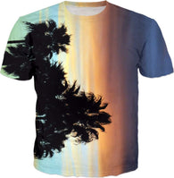 Sunset Palms T-Shirts- HRH Studio Boutique