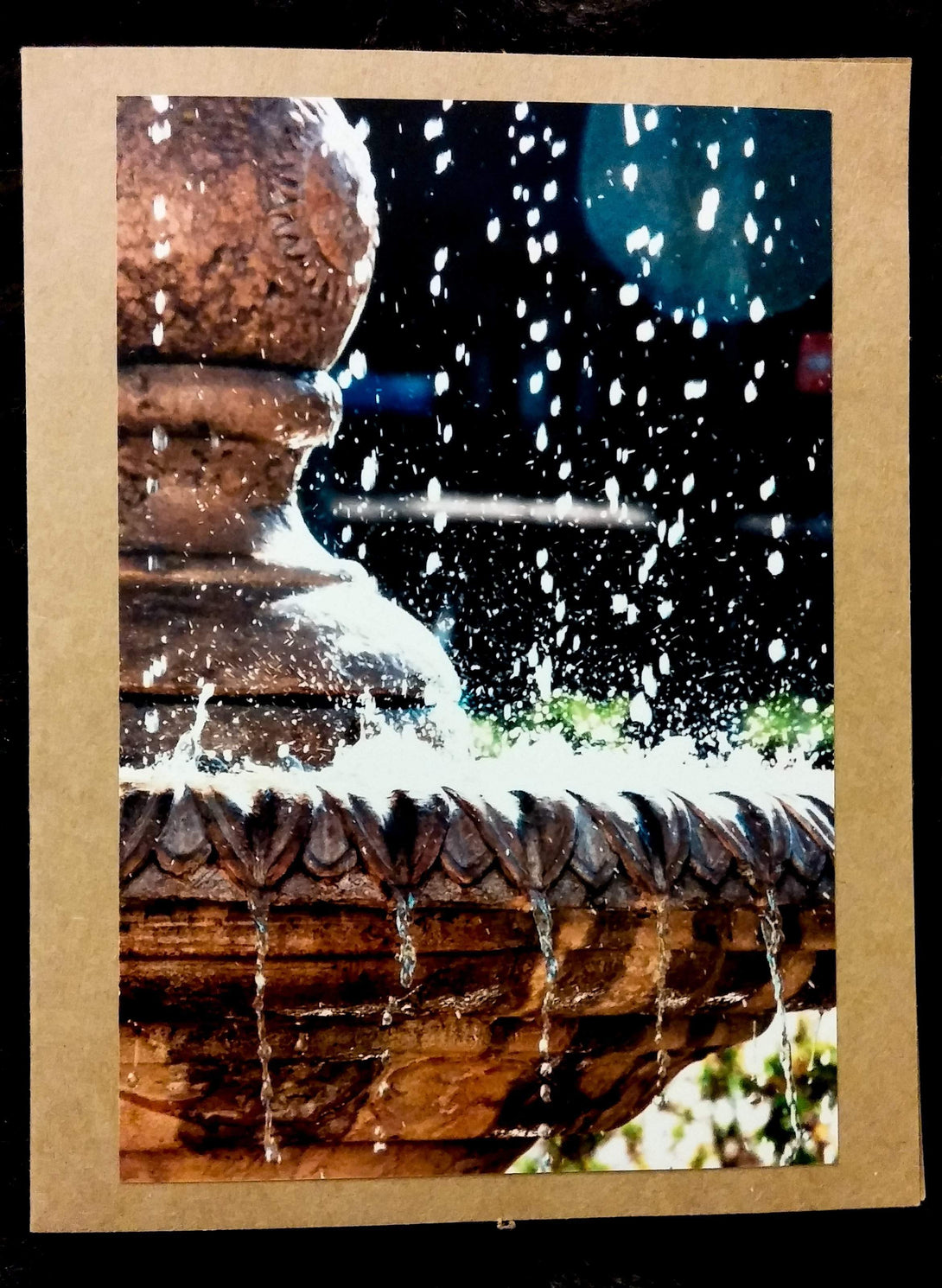Water Fountain Card Greeting Cards/Prints- HRH Studio Boutique