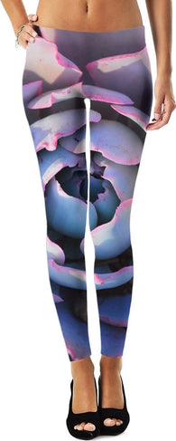 YOGA ZEN Leggings - Purple fun! Yoga Pants- HRH Studio Boutique